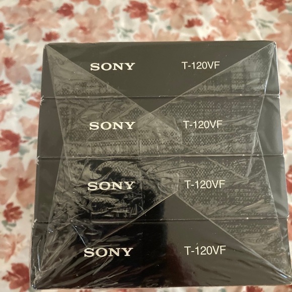 Sony -Brand New condition Blank VHS Video Tapes - Picture 3 of 4